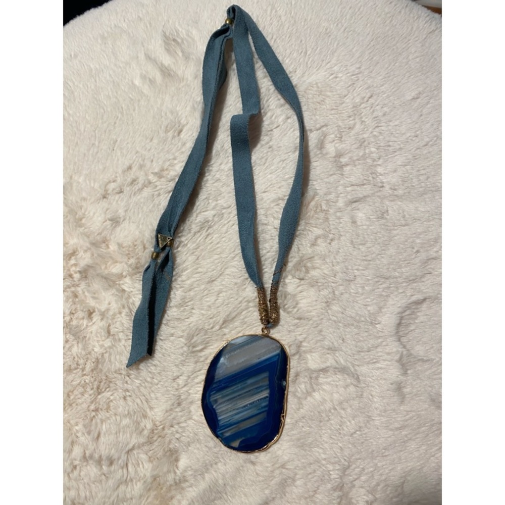 Anthropologie Geode Necklace